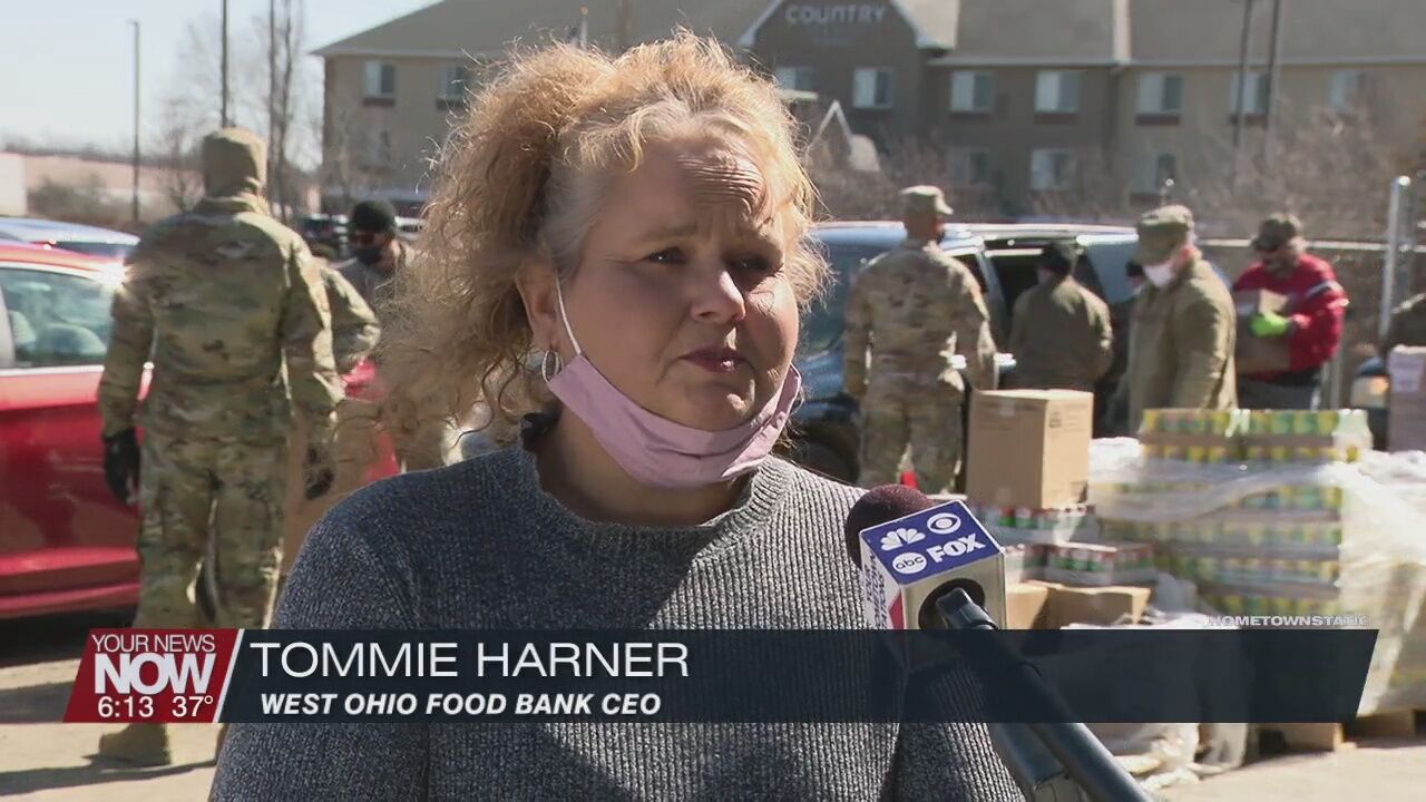 West Ohio Food Bank distribution numbers so far on the rise in 2021